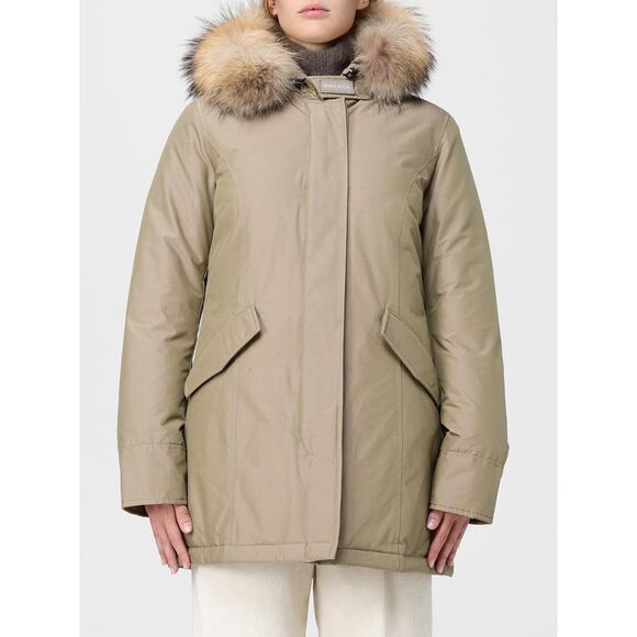 Woolrich Coat Woman Sand